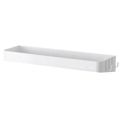 Wall Mounted Bathroom Shelf Multipurpose Modern Minimalism Style Punch Free Floating Shelf for