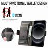 For Xiaomi 14 Ultra Phone Cases CASENEO PU Leather Cover Stand with RFID Blocking Wallet