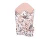Baby Wrap with 2-in-1 Binding, Stiffened and Soft - Sepia Roses