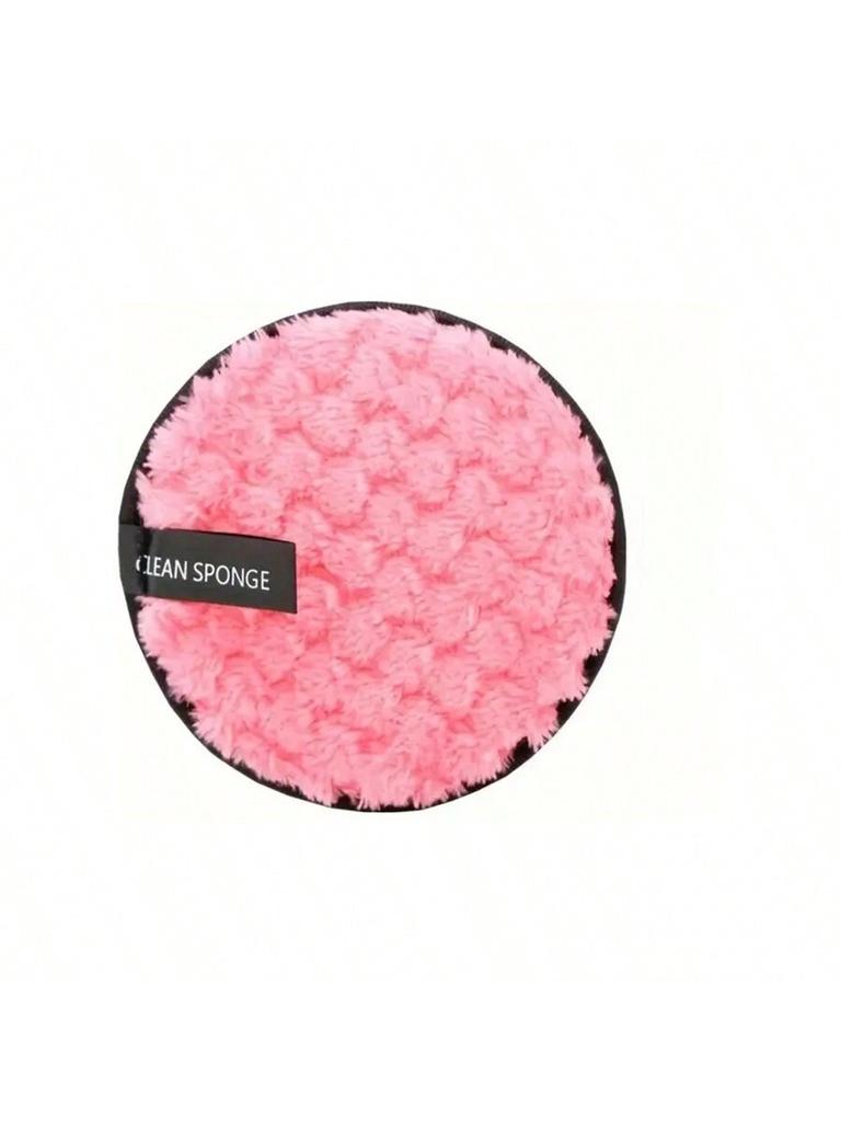 1Pc Facial Makeup Remover Polyester Puff Lazy Remove Powder Body Clean Sponge Soft Face Cleansing Make Up Cosmetic Make Up Tool
