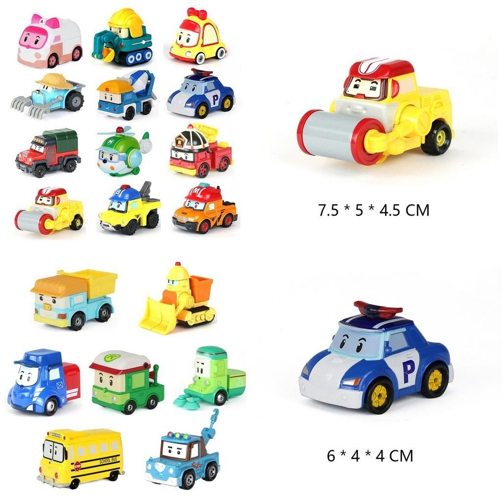 Nuovi 19 Stili Robocar Poli Mini Veicolo Macchina e Autobus Giocattoli Corea del Sud Regalo per Bambini