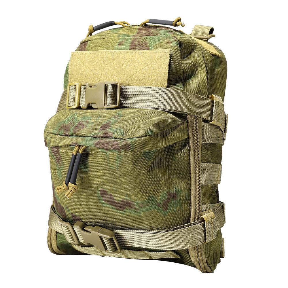 Zaino Idratante Tattico Leggero Stile Gilet con Sacca Idrica e Sistema MOLLE per Sport all'Aperto Sistema di Bevuta Portatile