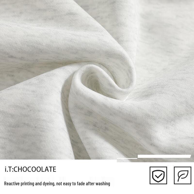 CHOCOOLATEit Men's Heavyweight Spliced Hooded Sweatshirt