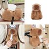 Cute Capybara Plush Car Tissue Box Holder Soft And Fluffy Design!