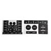 Repair Kit for TOUAREG 2004 2009 Button Decals Stickers Suitable for Radio Navigation Panel Push Button Replacement