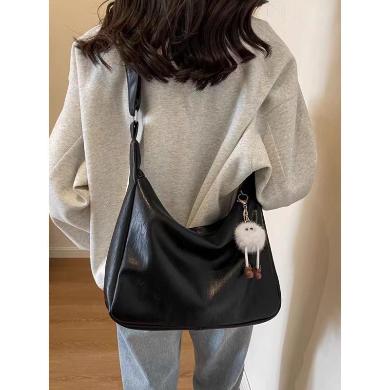 2025 Damen Vielseitige Umhängetasche mit großem Fassungsvermögen für Studentinnen und den lässigen Arbeitsweg