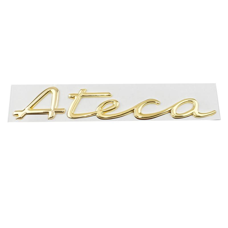 3D Car Metal Trunk Words Logo Emblem Badge Decals Sticker FR 2015 2017 2018 2019 2020 2021 2022 2023 Accessories