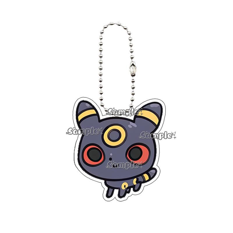 

Cartoon Anime Umbreon Sylveon Jolteon Eevee Cute Acrylic Keychain Bag Charm Backpack Pendant Jewelry Ornaments Key Ring Gifts about 5cm