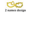 Atoztide 2022 New Stainless Steel Personalized Custom Couple Name Necklace Choker Chain Infinity Summer Pendant Nameplate Gift
