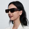 Glasses 95160 Square Small Frame Retro Small Sunglasses Men, Sunglasses Women