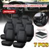 AUTOYOUTH 7PCS Auto Sitzbezug Polyester Faser Sitzbezug Universal Airbag Kompatibel Auto innenräume Für Honda Für Nissan