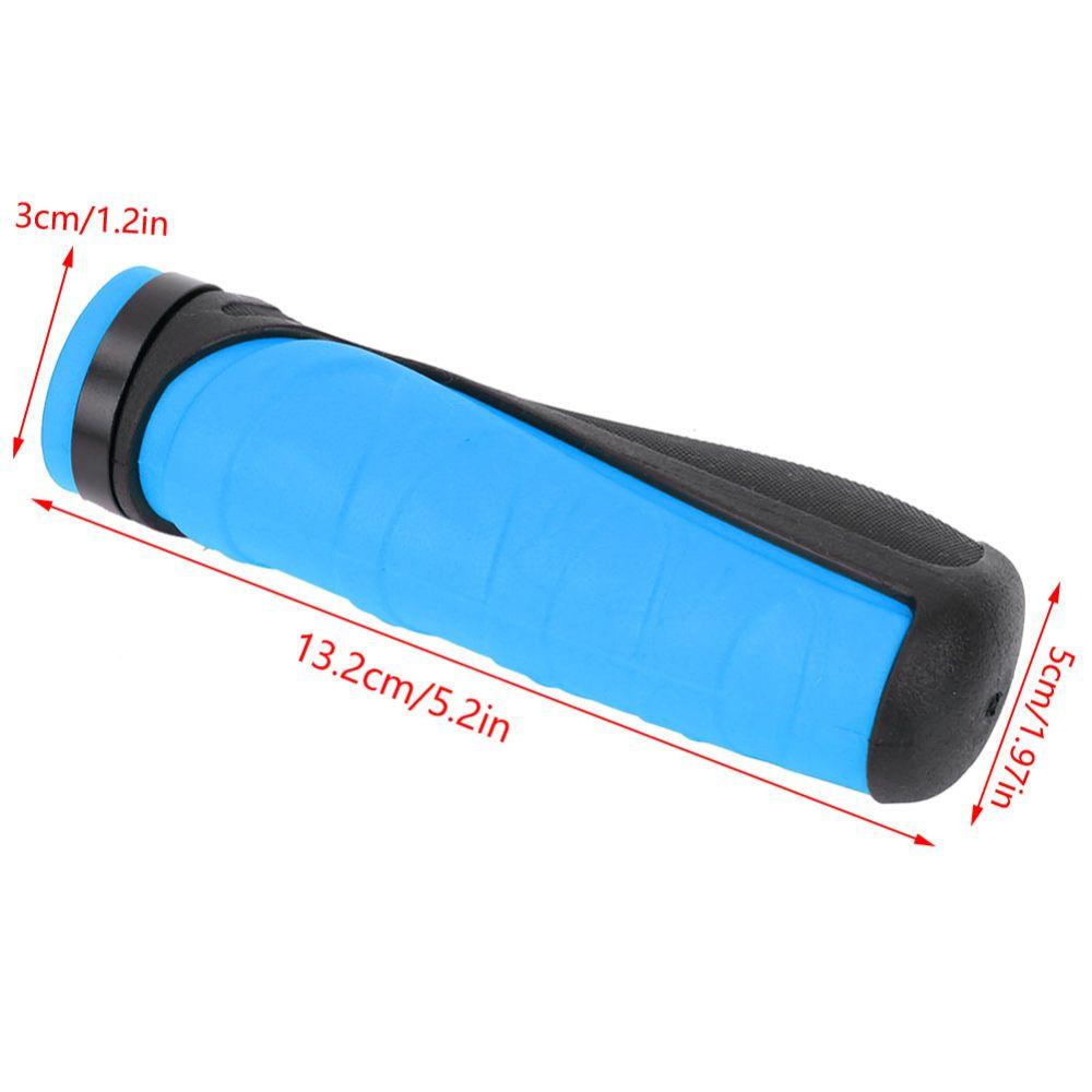 1 Pair Rubber Handlebar Grips Bike Handlebar Grips Sleeves  for MTB, Road, Hybrid and E-Bikes