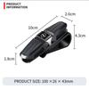 AAHG1 Car Glasses Holder 180 Degree Rotation Car Glasses Clip For Opel Astra H G J Insignia Mokka Zafira Corsa Vectra C D Antara Combo