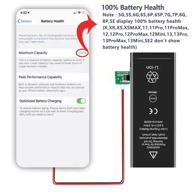 XDOU Phone Battery For iPhone X iPhoneX With Free Repair Tools Kit 2716mAh High Capacity Bateria Replacement