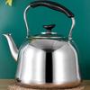 Stainless Steel Stovetop Teapot Folding Handle Whistling Tea Kettle Stovetop Kettle  Tea Brewing