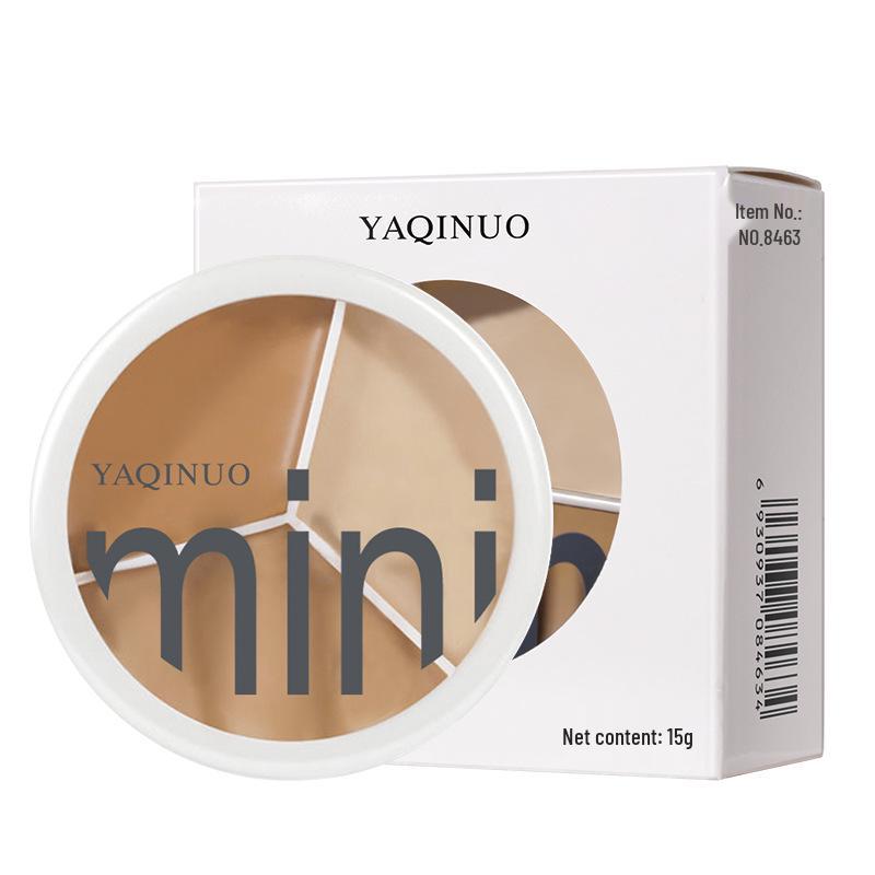 

Якинуо Трехцветный консилер: Водостойкая и устойчивая к поту формула без эффекта маски, палетка консилеров скрывает темные круги, жидкий консилер маскирует пятна. 15g