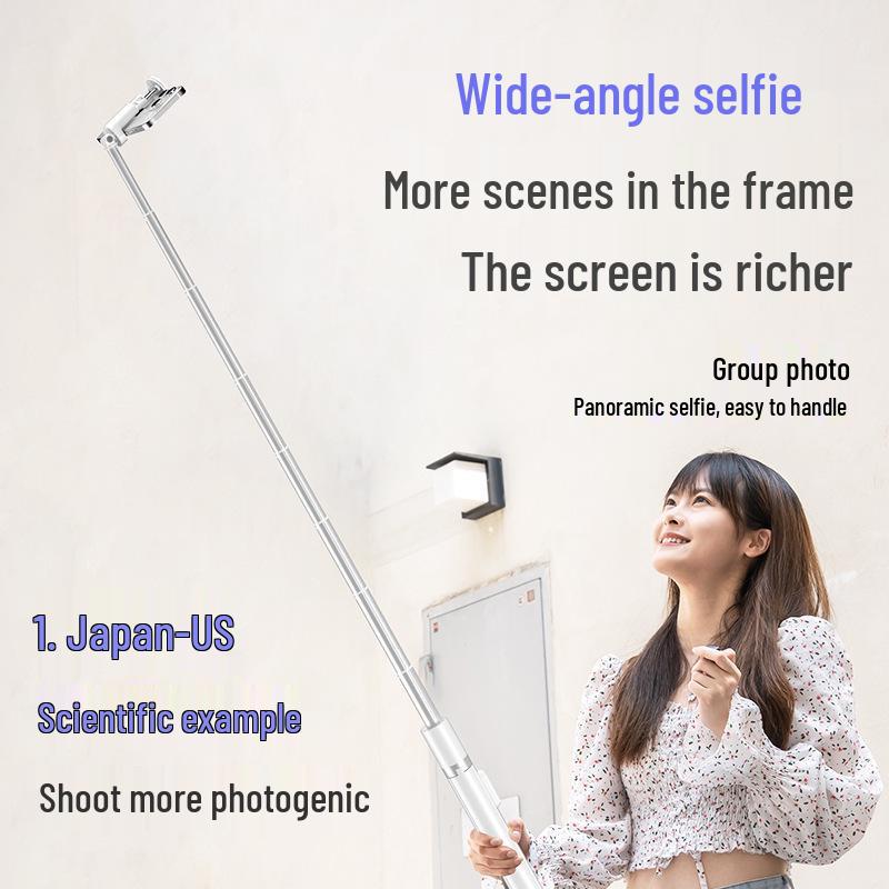 Jumping Stick Universal Phone Selfie Tripod - Portable Live Broadcast Photography Holder