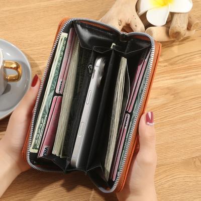 Bag Women's Spring New Leather Trend Fashion Simple Printing Hand Wallet Tide