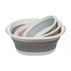 Foldable Portable Washbasin for Travel, Laundry, and Dorm Use - Large and Small Sizes