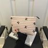 Gesteppte Unifarbene Clutch-Tasche, Große Reißverschluss-Reise-Aufbewahrungstasche, Tragbare Damen-Pendler-Geldbörse für den täglichen Gebrauch