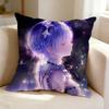 RRe Zero Cool Anime RRem  Pillow Case Square DoubleSided Sofa Cushion Cover Bedroom Bedside Pillow