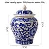 Retro Celadon Ceramic Tea Caddy