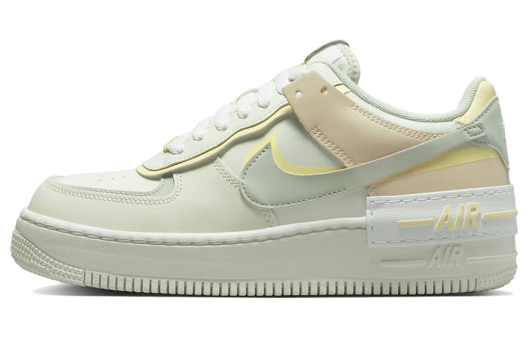 Nike Air Force 1 Low Shadow Sail Light Silver Citron Tint Women s DR7883-101 37.5