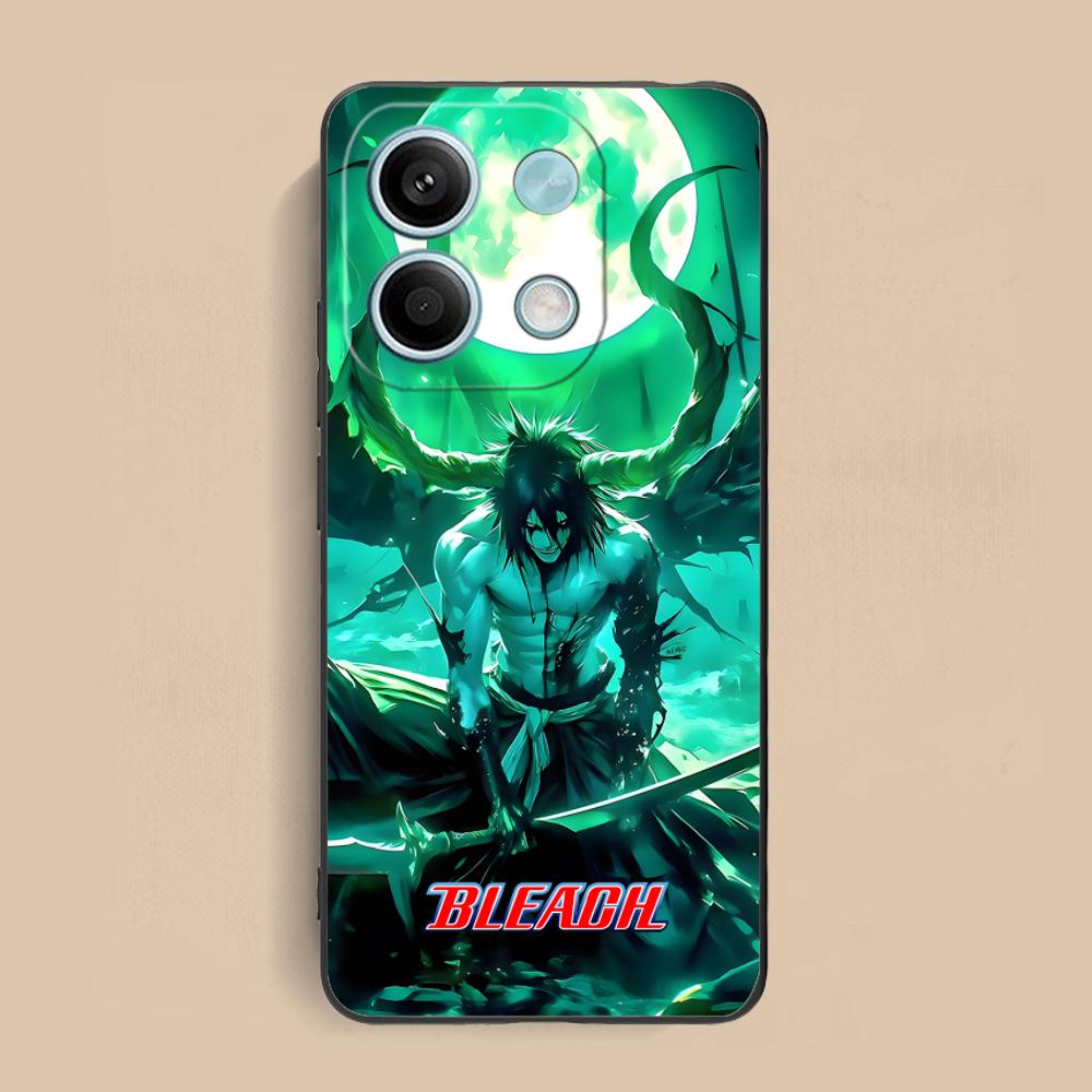 Anime Bleach Ulquiorra Cifer Phone Case for Xiaomi Redmi Note 14 13 12 11 A5 3 2 1 Pro Plus 4G 5G Colour Printing Luxury Pretty