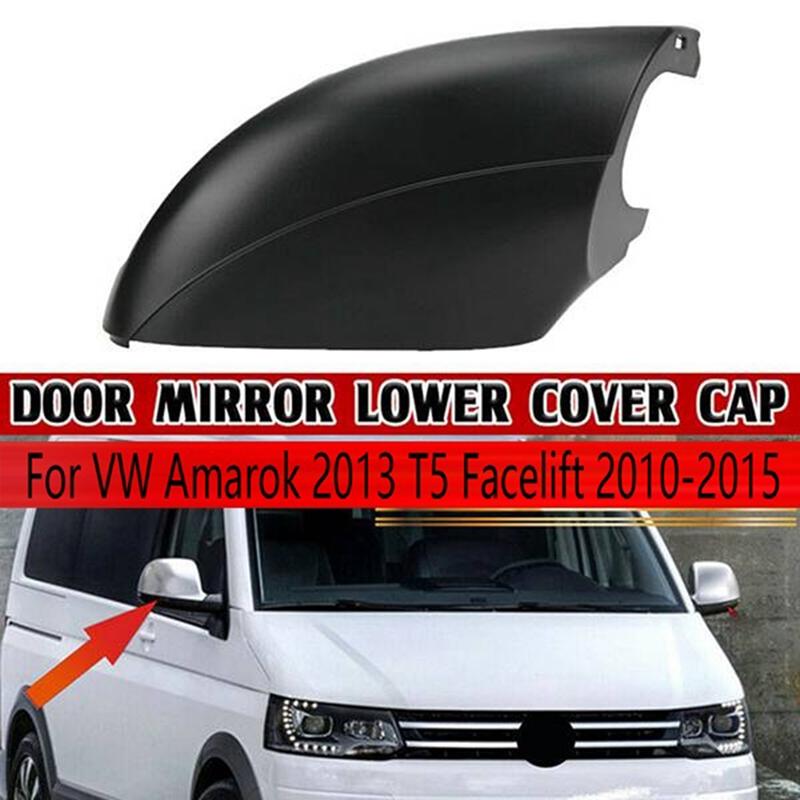 

Auto Side Wing Mirror Lower Cover For VW Amarok 2013 T5 Facelift 2010-2015 Exterior Parts Black Right