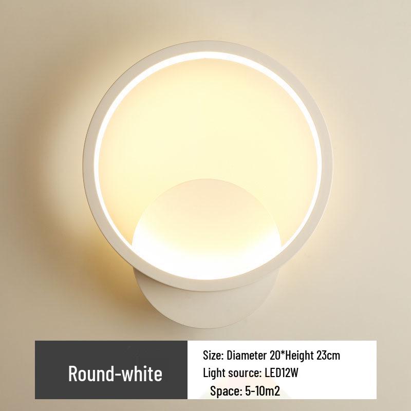 

Современный скандинавский настенный светильник для спальни и гостиной - Минималистичный дизайн, идеально подходит для прикроватного освещения, лестничной клетки или коридора