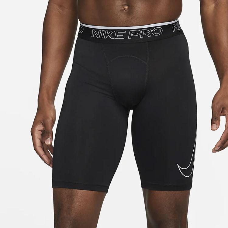 Nike Solid Color Moisture-Wicking Fitness Compression Shorts Men shorts Black DD1911-010