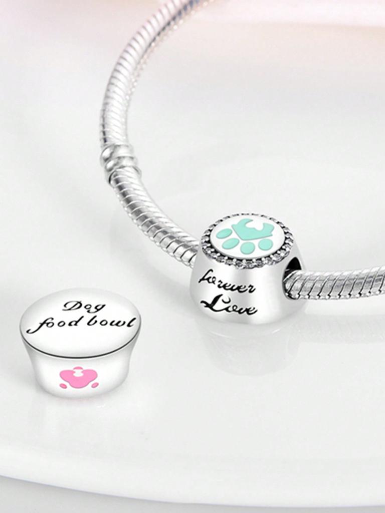 Charms Silber Welpen Eichhörnchen und Eulen Perlen Charm Kupferbeschichtet Passend Charms Original Armband Für Schmuckherstellung Diy Charm