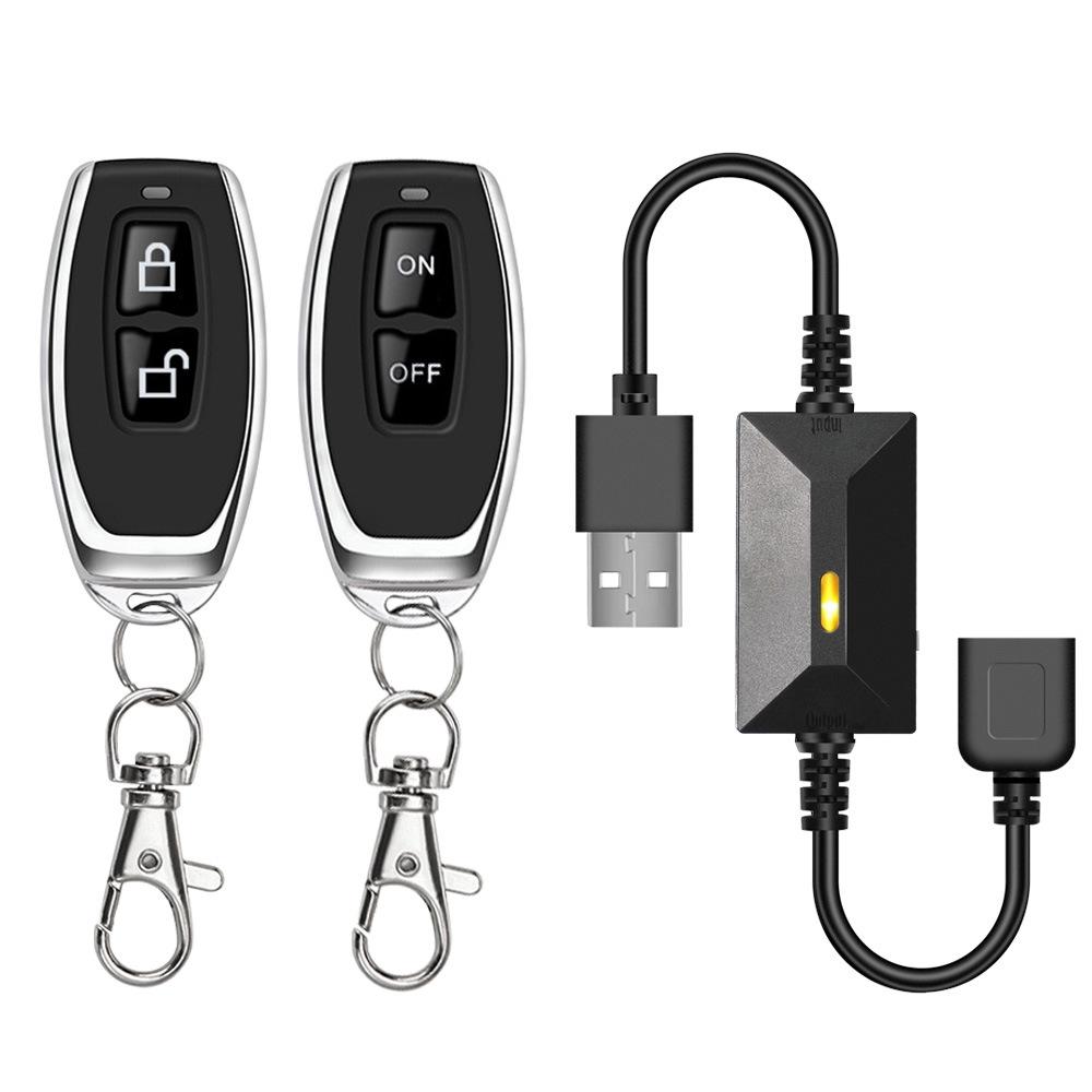 LED-Beleuchtungskörper Fernbedienung mit USB-Schnittstelle und 433MHz Funkschalter (5V / 12V)