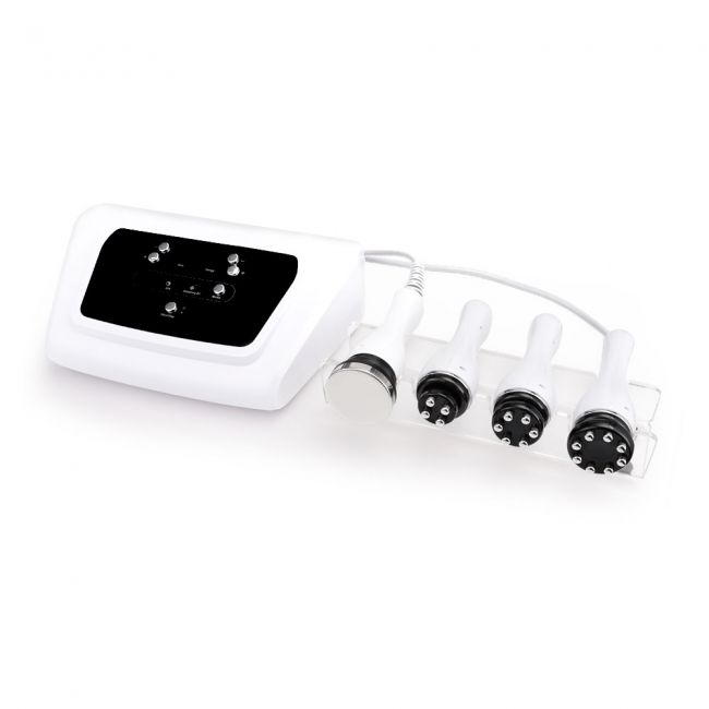 4 In 1 360° Rotating RF Ultrasonic Cavitation Slimming Skin Rejuvenation Machine