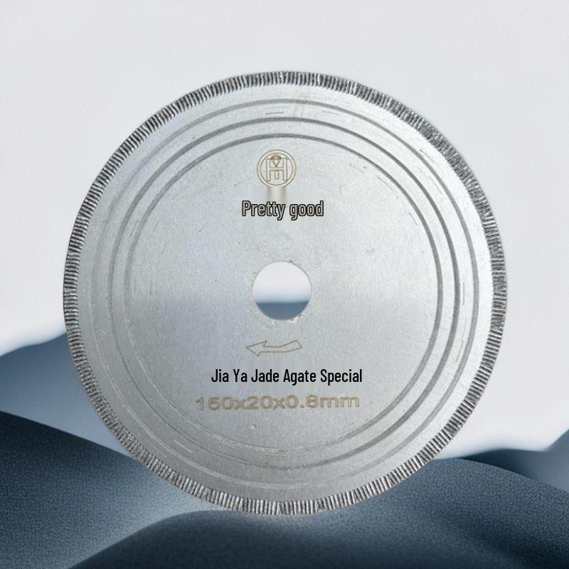 

Straight Tooth Durable Jadeite Diamond Saw Blade: Ultra-thin Jade Cutting, 150/300.