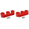 Battery Tool Organizer Battery Holder Dock Battery Management System Practical Tool Organization Space-saving Design