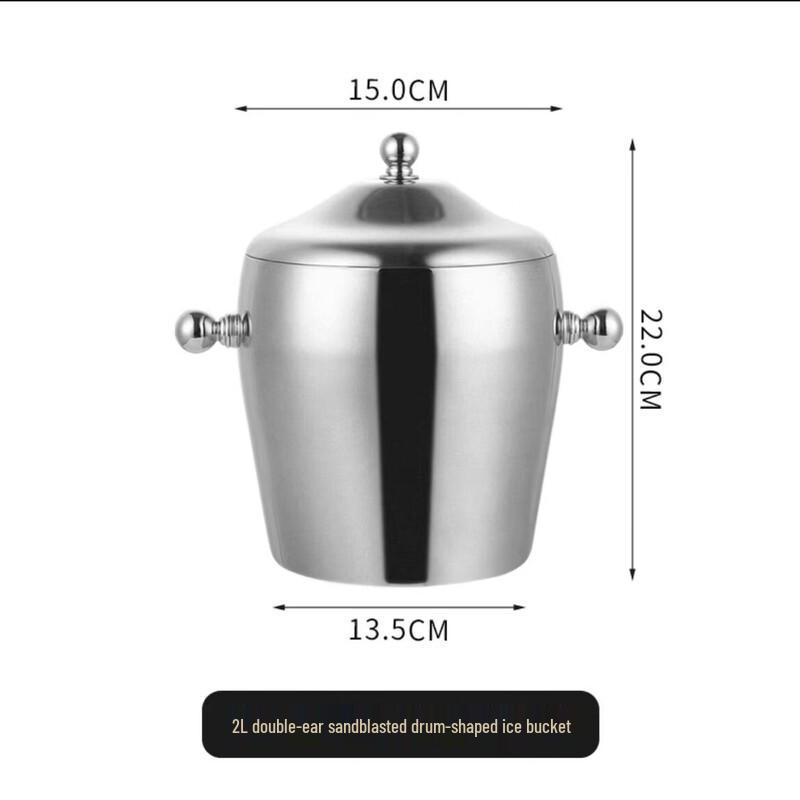 Andy Tai Insulated Stainless Steel Ice Bucket