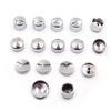 Motorcycle Part 77 Piece Black Caps Cover Kit For 04-15 Harley Sportster Engine & Misc Bolt Nut Chrome