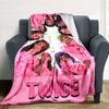 Twice Blanket Ultra-Soft Great for Office Couch Bed Four Seasons Multipurpose Warmthful Decor Ideal Gift For Birthday Valentine'S Day
