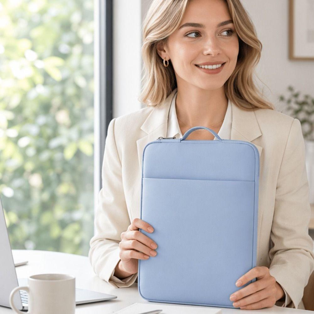 PU Laptop Inner Bag Shockproof Notebook Sleeve Fashion Tablet Bag Sleeve Travel Use