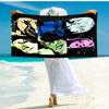 1pc Galaxy Friends Adventure beach towel,quick drying absorbent beach towel,outdoor sports swimming beach towel,Soft and comfortable Y73011