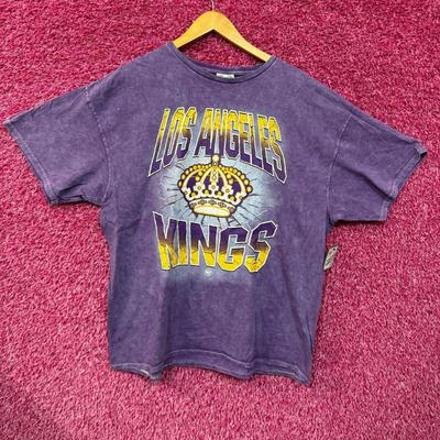 Los Angeles Kings Throwback Team Logo NHL T-Shirt