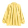 Women's Solid Color Fashionable Sleeve Long Sleeved Zipper Casual Top Jacket Jacket