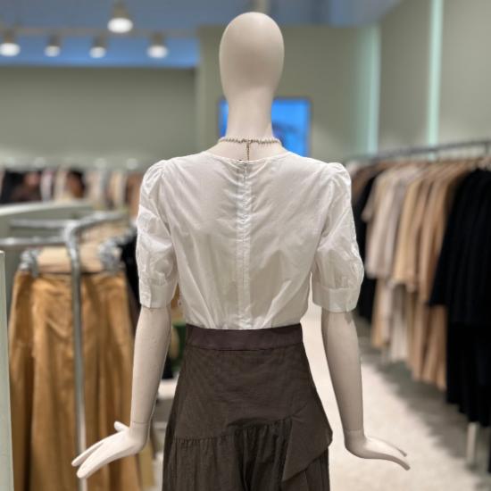 Ribbon Twist Blouse D253MSC304