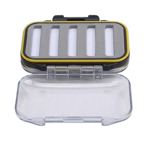 Double Sided Waterproof Pocket Fly Fishing Box Slipped Foam Insert