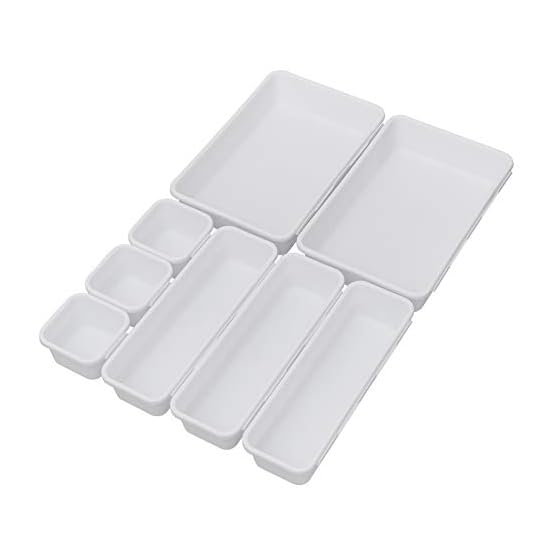 Drawer Dividers, Organizer Trays, Modular Storage Boxes, Versatile Storage Containers, Convenient Co