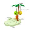 New Bell Ball Bird Perch Platform Budgie Cockatiel Boredom Relief Bird Interactive Palm Tree Enrichment Molar