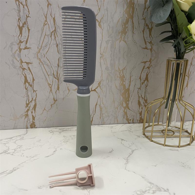 Peigne Coussin de Massage Antistatique pour Cheveux Longs ou Bouclés
