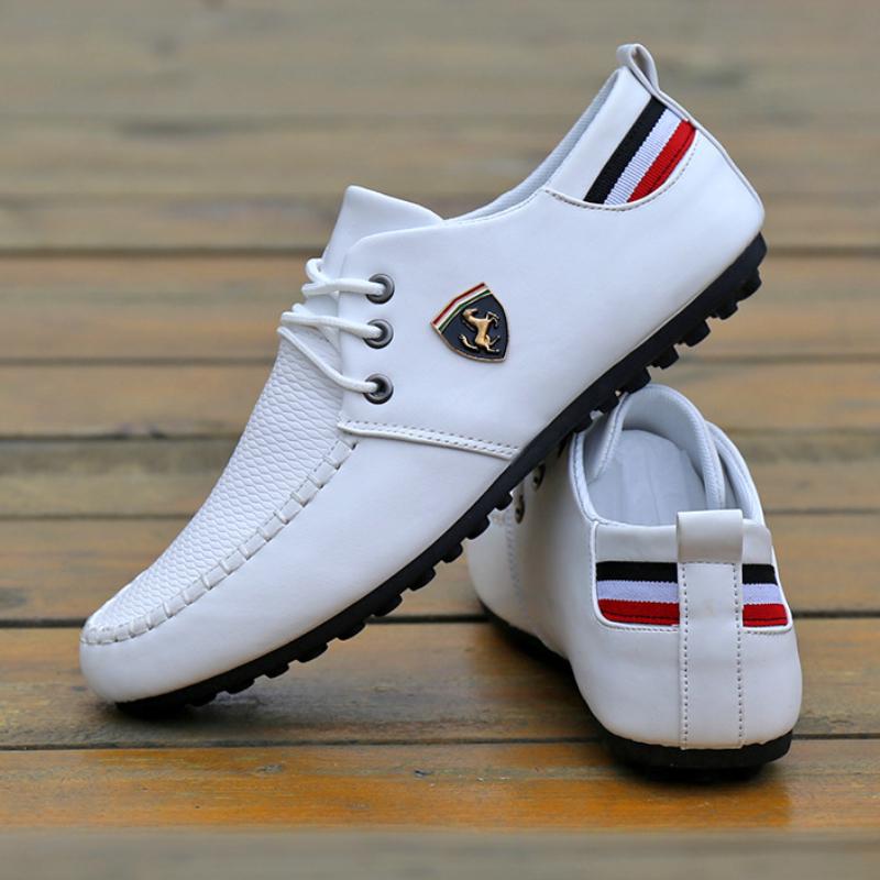 Fashion Mens Shoes Men's Sneakers Loafers Men Leather Casual Shoes for Men Leather Shoes Business High Quality New Zapatos Para Hombres