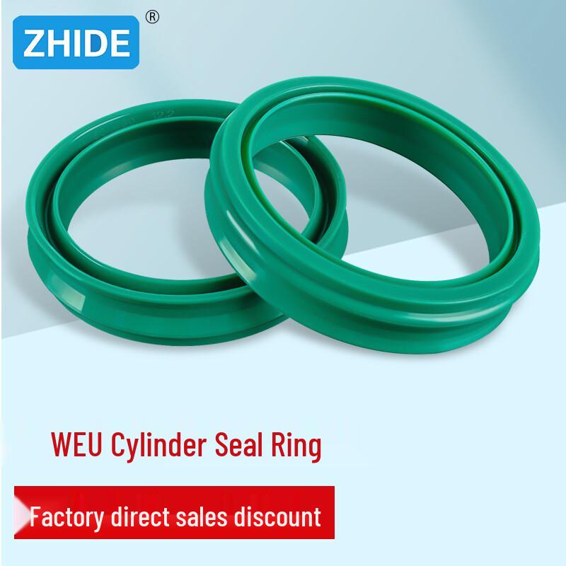 ZHIDE WEU Type Pneumatic Cylinder Piston Rod PU Dust Seal 1 piece